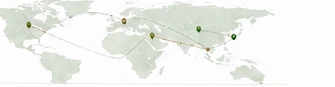 Global partnership map